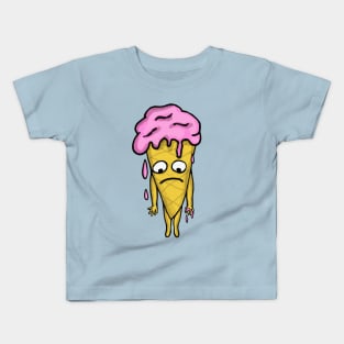 MELTING ICE CREAM Kids T-Shirt